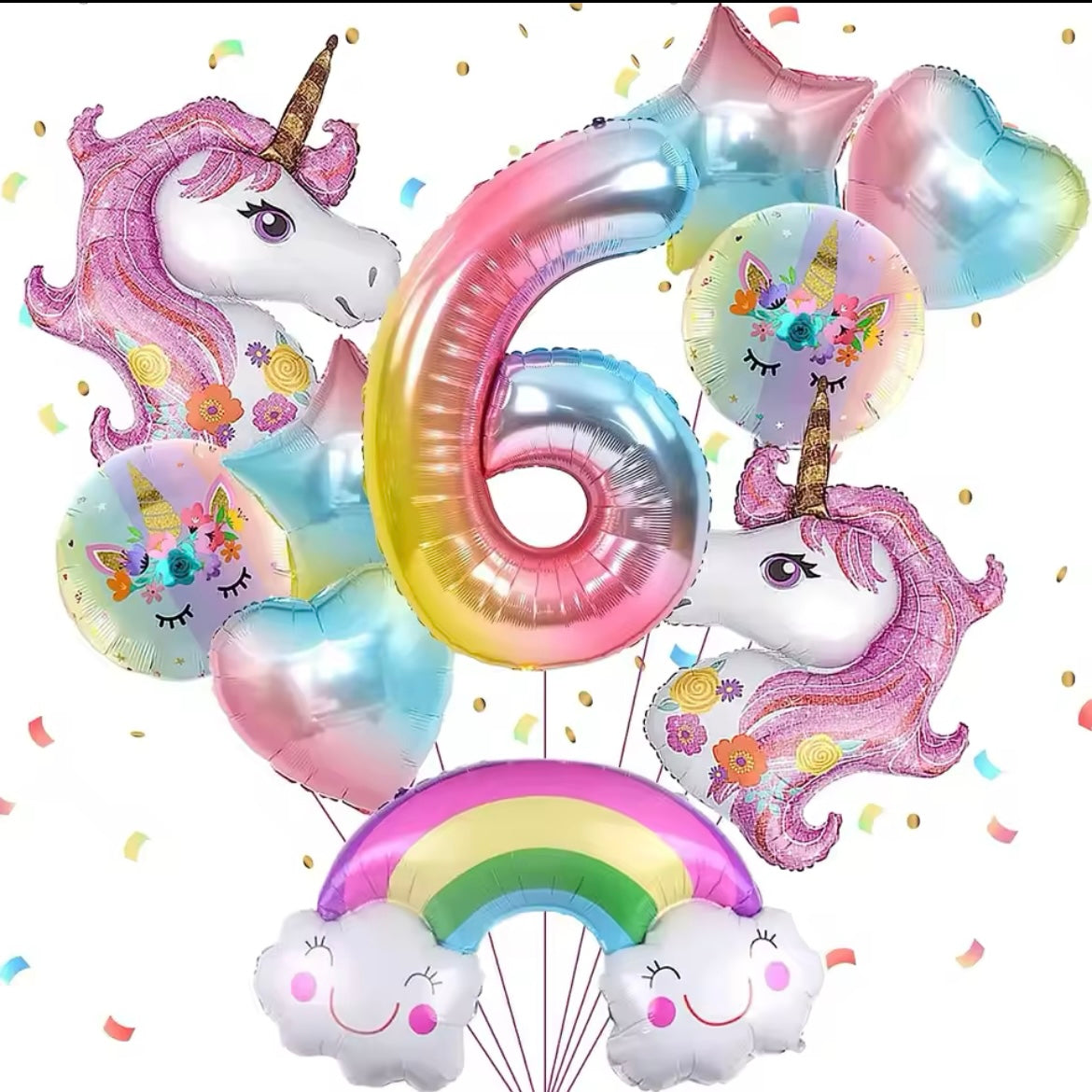 Unicorn Party Balloon Set (10pieces)