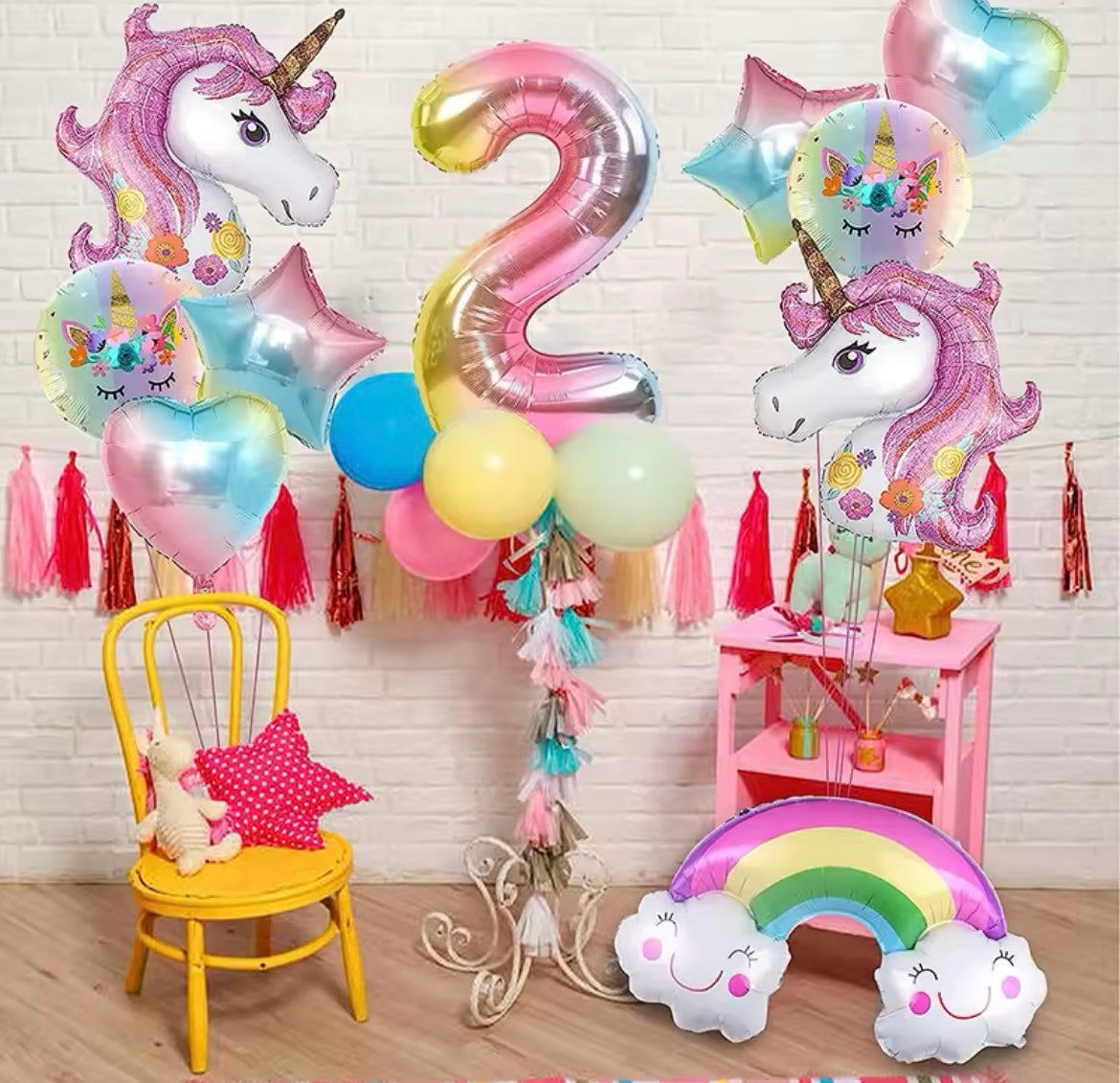 Unicorn Party Balloon Set (10pieces)