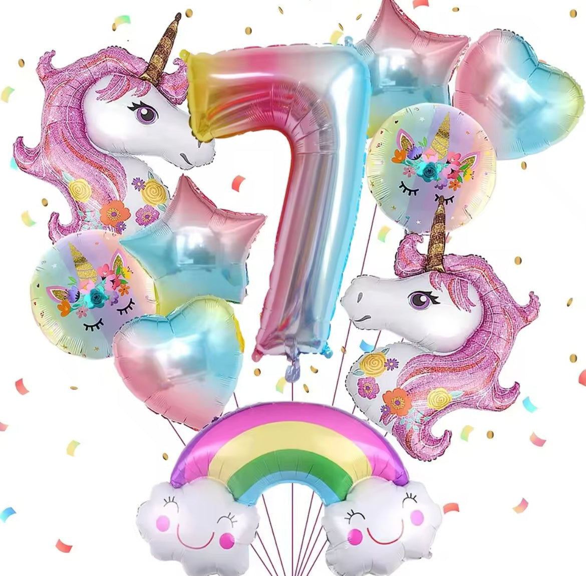 Unicorn Party Balloon Set (10pieces)