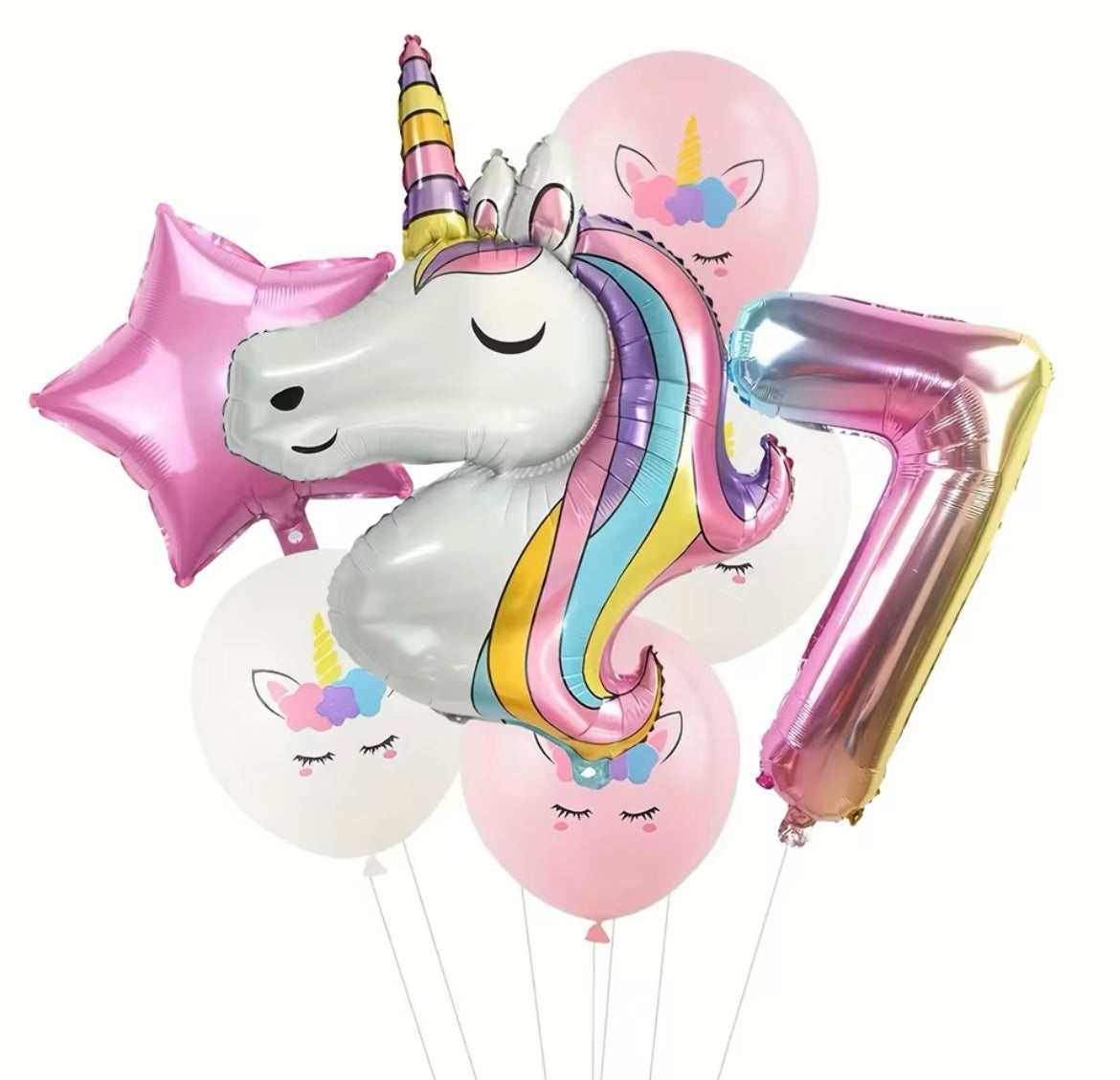 Unicorn Balloon Set