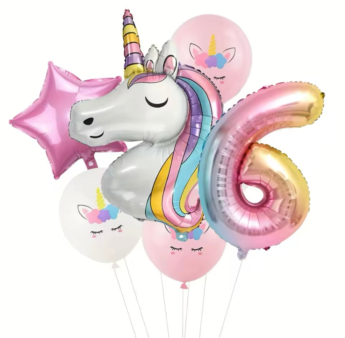 Unicorn Balloon Set