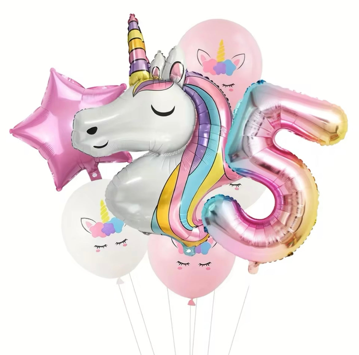 Unicorn Balloon Set