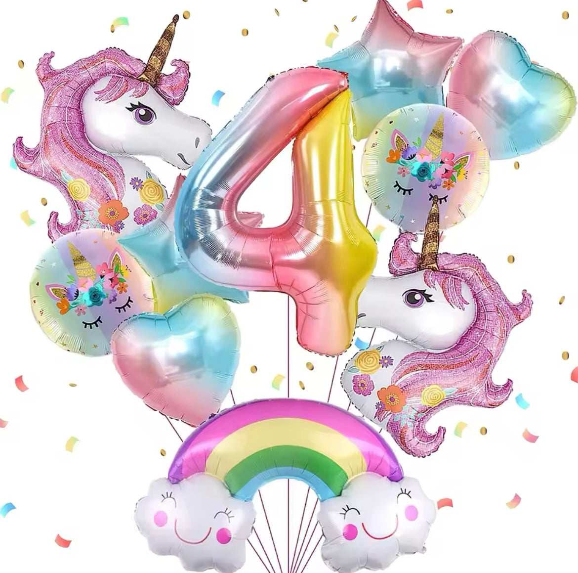 Unicorn Party Balloon Set (10pieces)
