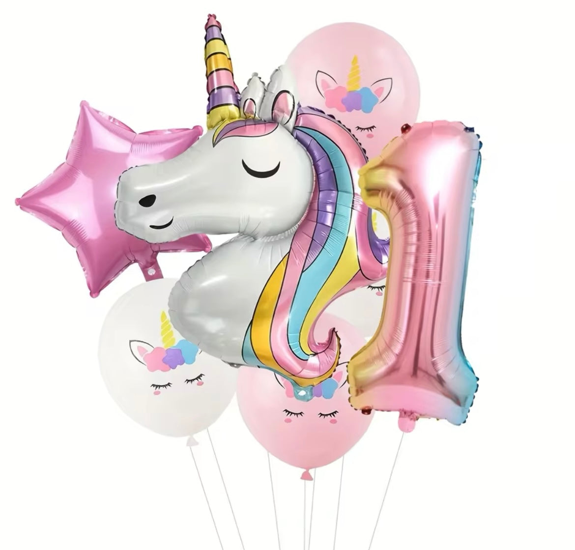 Unicorn Balloon Set