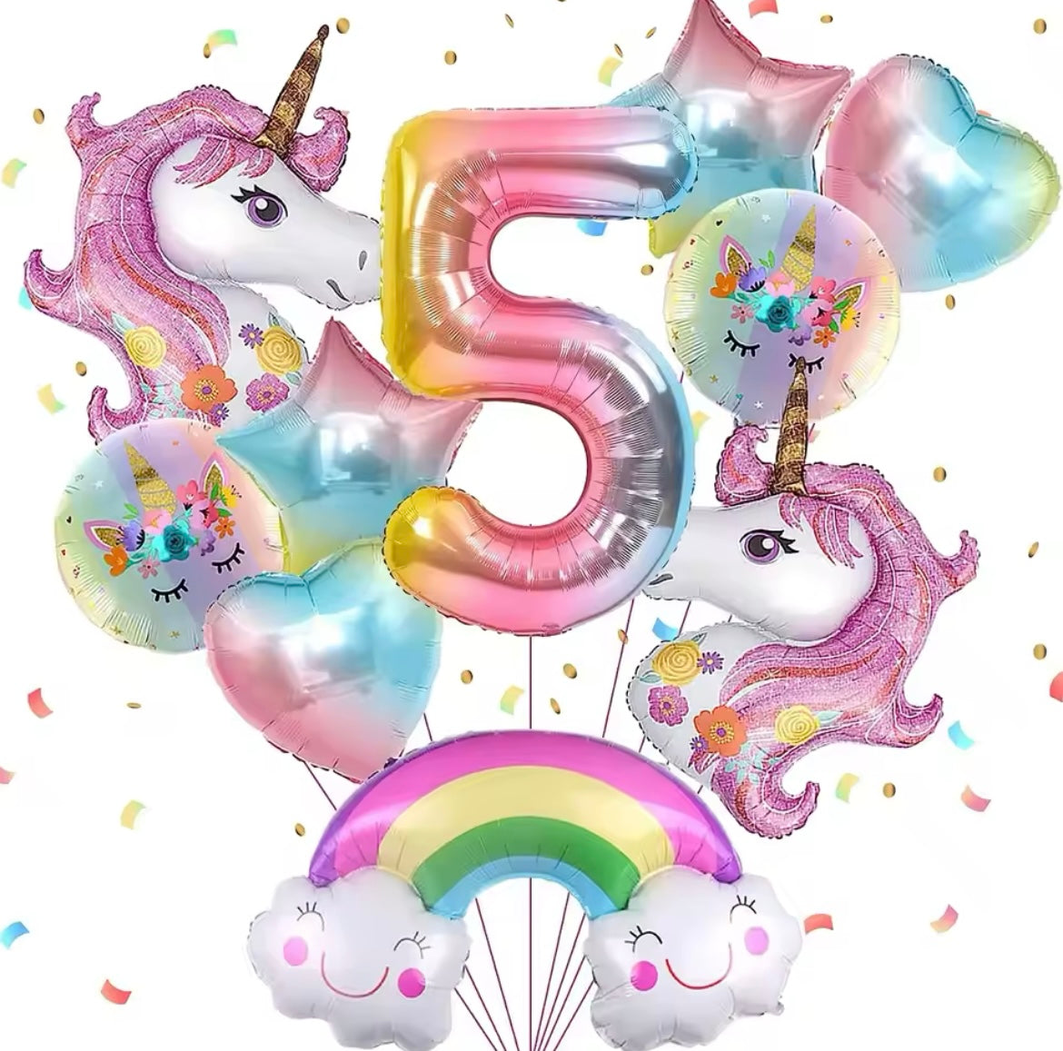 Unicorn Party Balloon Set (10pieces)