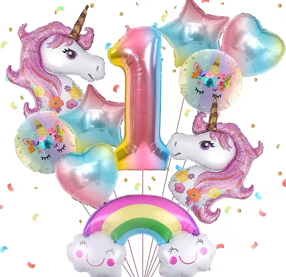 Unicorn Party Balloon Set (10pieces)