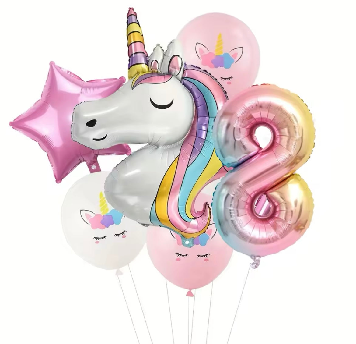 Unicorn Balloon Set