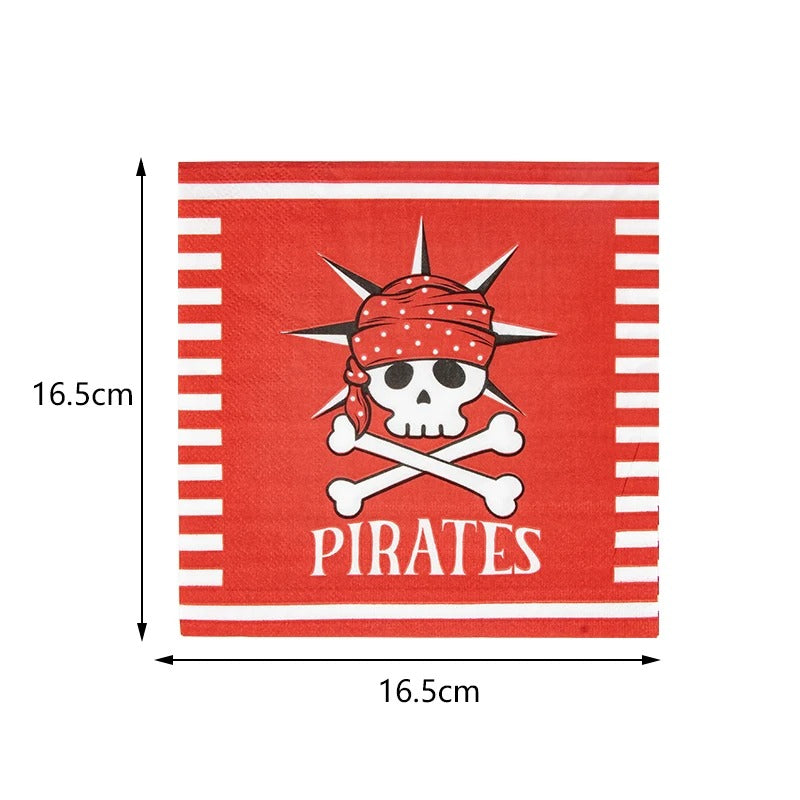 Pirate Party Tableware Set