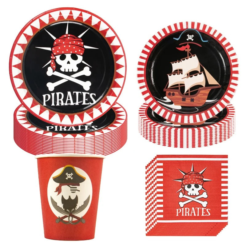 Pirate Party Tableware Set
