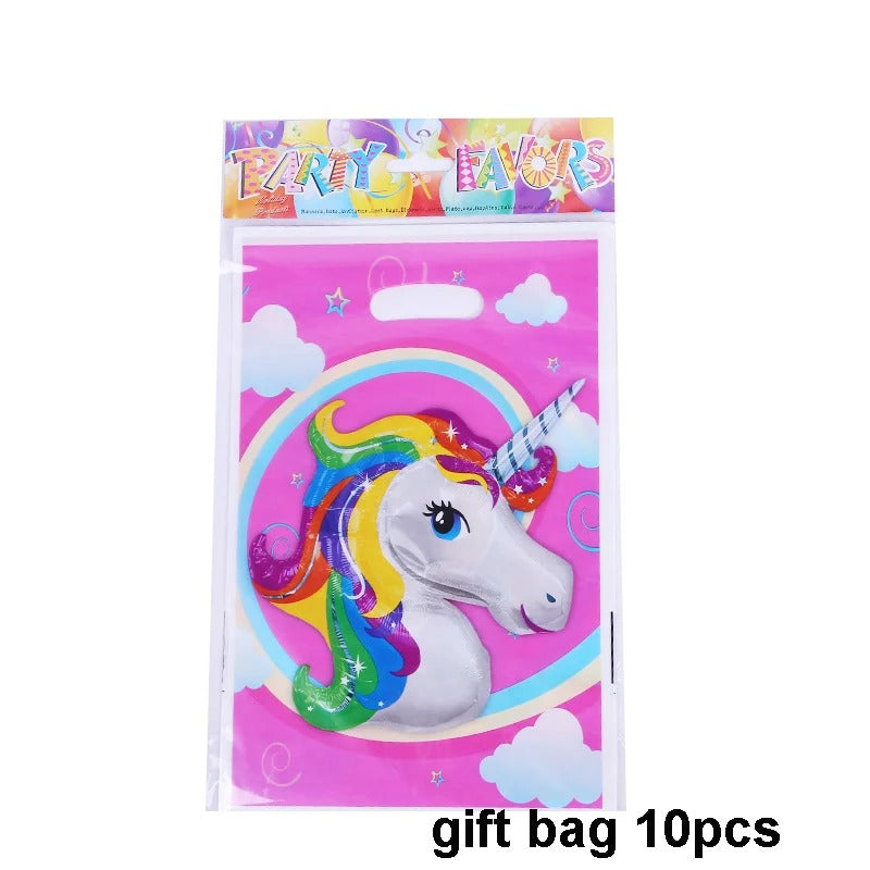 Unicorn Party The Pink Rainbow Complete Party Set 