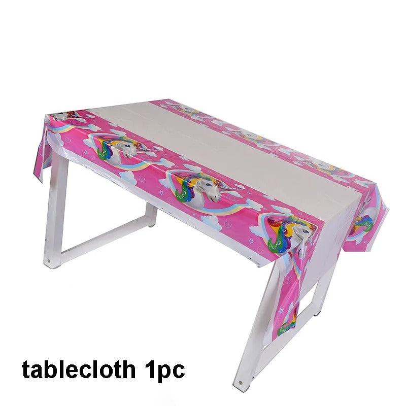 Unicorn Party The Pink Rainbow Complete Party Set 