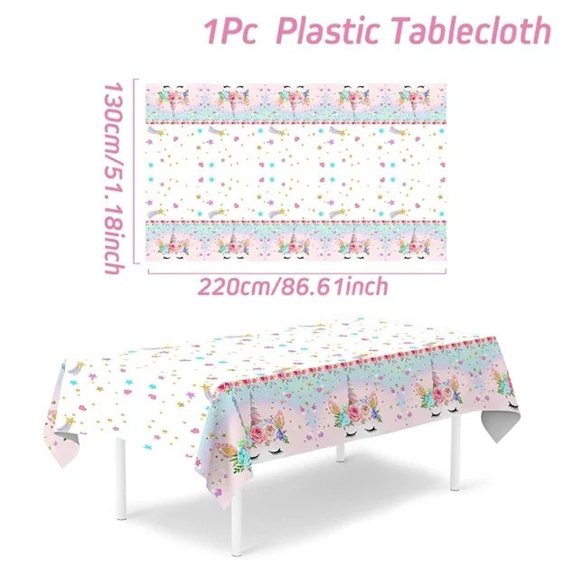 Unicorn Party Complete Tableware Set