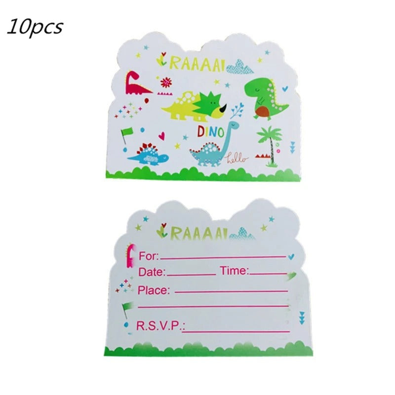 Dinosaur Party Dinosaur Invitations