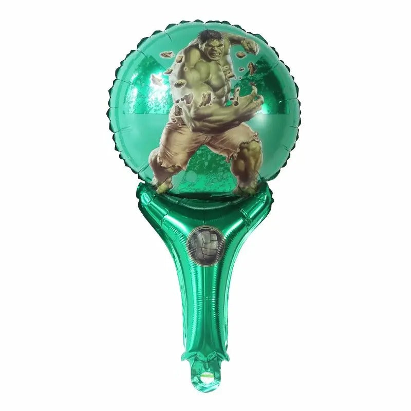 Superhero Party Avengers Handheld Foil Balloon Set Party Favour/Accessory (Pack of 10)