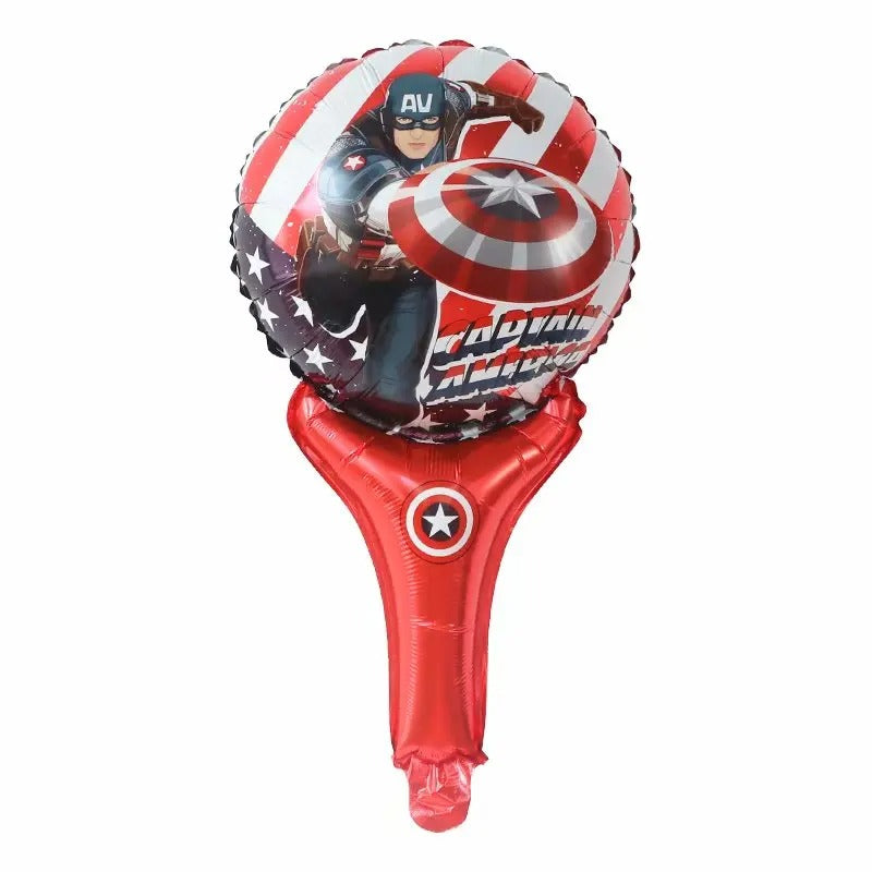 Superhero Party Avengers Handheld Foil Balloon Set Party Favour/Accessory (Pack of 10)