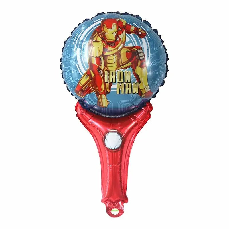 Superhero Party Avengers Handheld Foil Balloon Set Party Favour/Accessory (Pack of 10)