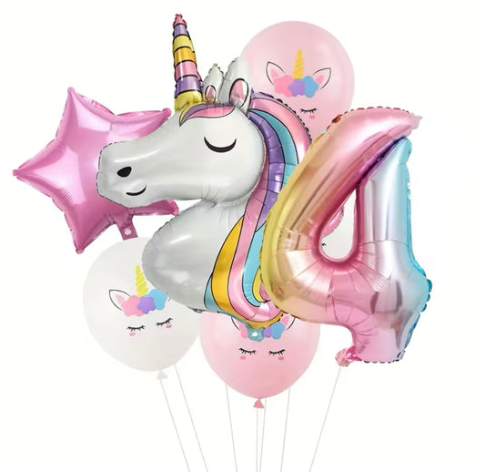 Unicorn Balloon Set