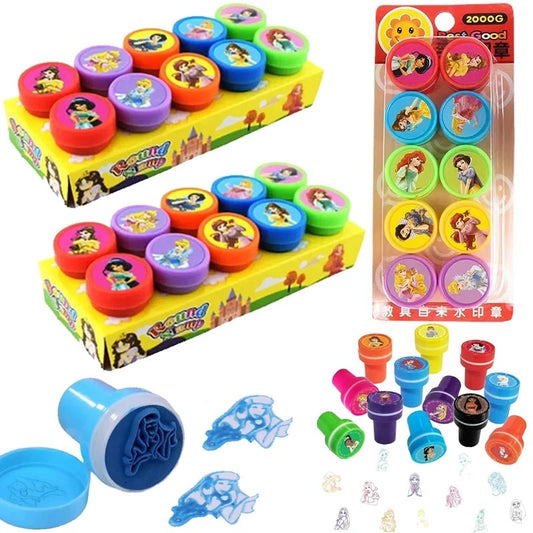 Princess Party Disney Princess Themed Stamps Party Favours