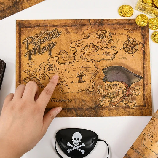 Pirates Party - Pirate Treasure Map