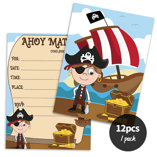 Pirate Party Invitations