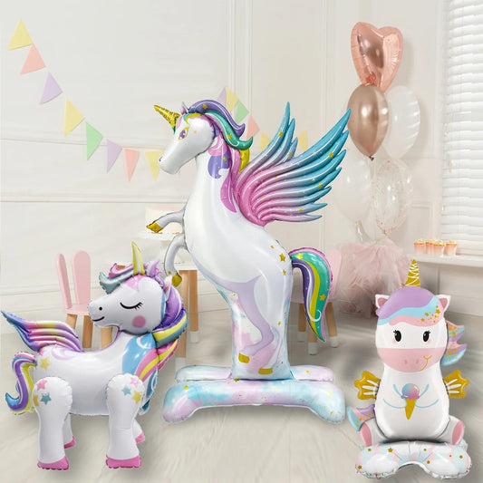 Unicorn Party XL 3D Balloons