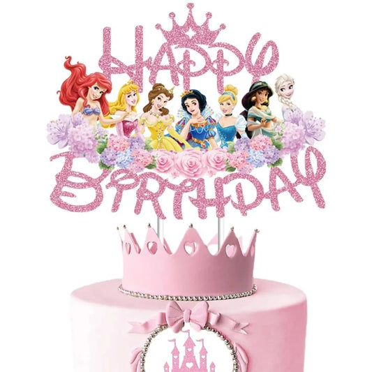 Princess Party Disney Princess Cake Toppers