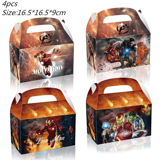 Superhero Party Iron Man Party Boxes