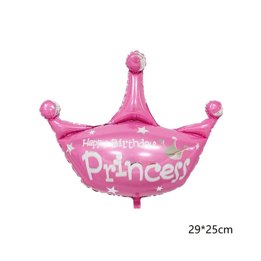 Princess Party Foil Crown Balloon