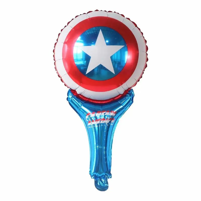 Superhero Party Avengers Handheld Foil Balloon Set Party Favour/Accessory (Pack of 10)