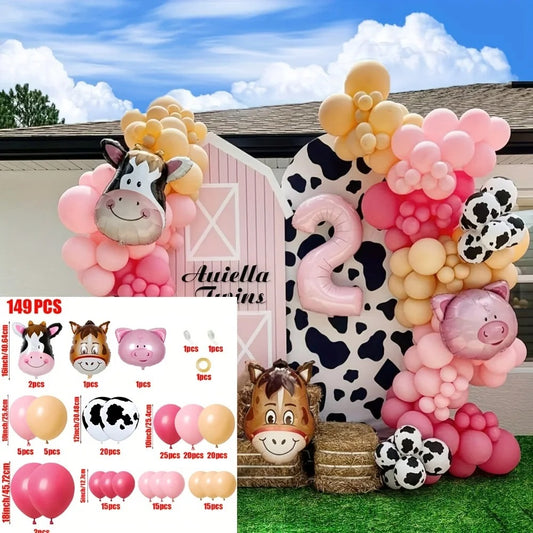 Farm Animals Party Barn Animals DIY Balloon Arch Kit