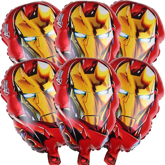 Superhero Party Iron Man Foil Balloons