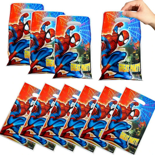 Superhero Party Spiderman Party Bags